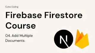 4. How to add multiple documents to firestore using Server component and server action | Nextjs14