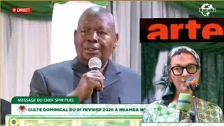 LANDA MALOBA YA NZAMBE SKK PE BA JOURNALISTE FRANÇAISE YA CHAÎNE TÉLÉVISION ARTE BAYEKO FILME NKAMBA