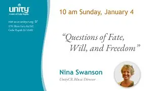 Questions of Fate, Will, and Freedom | Nina Swanson, UCR Music Director | 1/4/2026