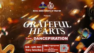 DANCESPIRATION || GRATEFUL HEART || PRAYERRAIN LIVE || 24TH JANUARY, 2026