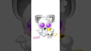 Cute cloudpuff & mayla's pet 🤍☁️