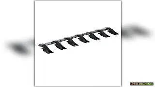 SucceBuy Bucket Tooth Bar Heavy Duty Tractor Bucket Teeth Bar for SubCompact Tractor Loader 4560 lb