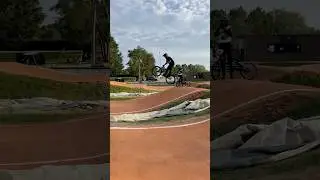 Step Down Send 🔥✌🏻 #bmxracing #bmxracer #MTBMXican #sendit  #rideordie  #bmxtrack