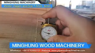 MINGHUNG spindle veneer rotary lathe Veneer clipper veneer cutter