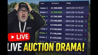 &pound;1.16M SOLD LIVE 🔨 35 Bids | Real Auction Action