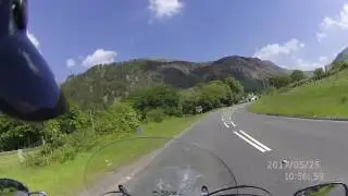 Heading north on the A487 to Dolgellau
