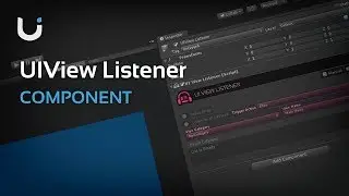 UIView Listener - Component - DoozyUI - UI Management System for Unity