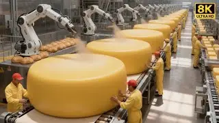 Inside the World&rsquo;s Most Advanced Cheese Factory (Full Production Process)