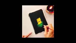 The Painting That Captures the Light Rays Coming Through The Window