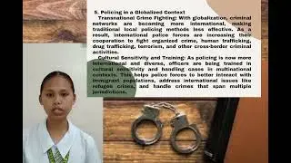 What are the trends and challenges faced by the police departments nowadays?