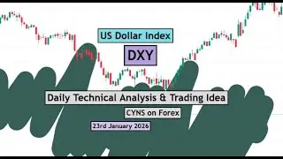 DXY | US Dollar Index Daily Technical Analysis for 23rd January 2026 by CYNS on Forex