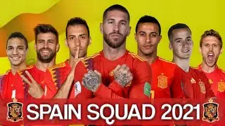 Spain Full Squad UEFA Euro 2021
