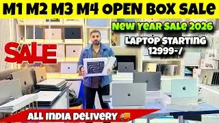 ₹12999 रुपे में Macbook | M2 के दाम में M4 | 90% Off Apple Open Box Sale | Cheapest laptop in delhi