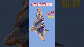 Aero India 2025 | SU-57 #su57 #aeroindia #aeroindia2025 #airshow #airshow2025 #airforce #bangalore