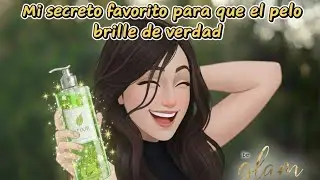 De cabello  seco a brillo espejo en 1 solo lavado🌿✨
