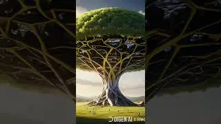 Giant Tree Turns Into a Futuristic Eco Building | Nature Meets Technology 🌳🏙️