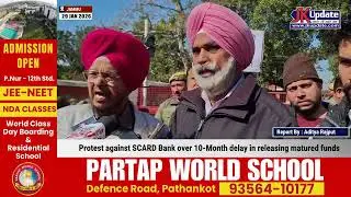 Protest against SCARD Bank over 10-Month delay in releasing matured funds