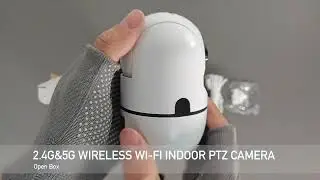 Unboxing video of WEILAILIFE indoor wireless security camera