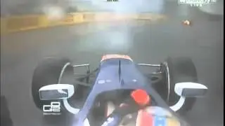 GP2 2014 CHAOS AT THE START IN HOCKENHEIM