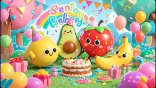 Cute Fruit  Creative Sensory Play 💡🍉🍌 | From Calm to Active Sensory Kids in One Video!