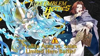 The Vallite Army vs. The Flame Bishop! - Fire Emblem Heroes Saias Infernal Limited Hero Battle