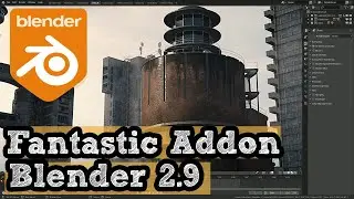 Blender addon for Creating cities | CityBuilder3D