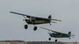 STOL Drag Racing, MayDay STOL, Wayne NE.  C-170 Max Performance, Part 3