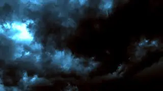 Moving Dark Storm Clouds Sky Video Background