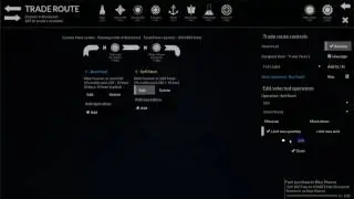 Helium Rain - How to set a quantity limit on a trade route