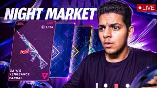 🔴 Day 4 | 1000 VP Giveaway |Reviewing Night Market |Valorant |Vertical | #gaming #live #valorant #yt