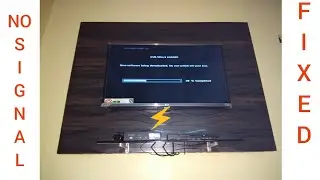 (हिंदी) Fix NO SIGNAL Issue in Tata Sky Set-Top Box Manually