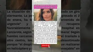 Sara Carbonero, INTERVENIDA de URGENCIA: &uacute;ltima hora sobre su estado de salud ❤️&zwj;🩹