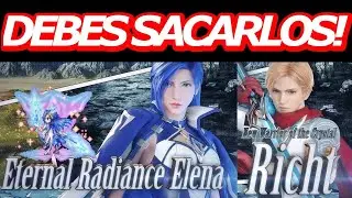 ETERNAL RADIANCE ELENA Y RICHT SON MUST PULL! || FFBE Review Comunitaria.
