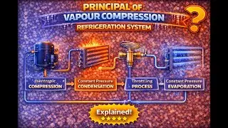 Vapour Compression Refrigeration System &ndash; Principle & Concept| RAC | Diploma & Polytechnic
