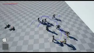【ゲーム制作】Third person view action game on Unreal Engine 4 (54)