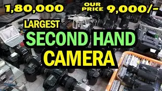 Cheapest SECOND HAND CAMERA'S Market In Hyderabad | Used DSLR sales Market | Buy SECOND HAND CAMERA