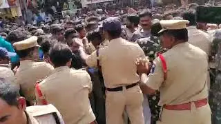 protest at shadnagar priyanka reddy rape case
