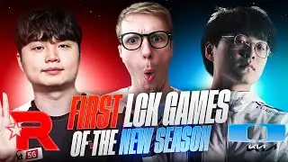 FIRST LCK GAMES OF THE NEW SEASON