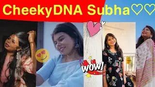 #CheekyDNA #Cheekyvlogs #withLoveSubhaandVignesh Youtube Fame Subha as Cheeky latest photos