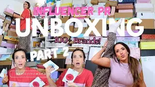 UNBOXING PR (PART 2) | GIANT INFLUENCER PR UNBOXING