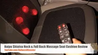 Naipo Shiatsu Neck & Full Back Massage Seat Cushion Review