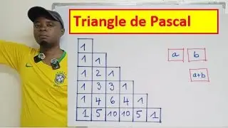 &diams;️&diams;️TRIANGLE DE PASCAL. Comment tracer le triangle de PascalBin&ocirc;me de Newton et triangle de Pascal