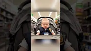 Baby in Stroller Walmart Security | Protecting GPUs Not Formula 😂💻 #comedyshorts #viral #funnyshorts
