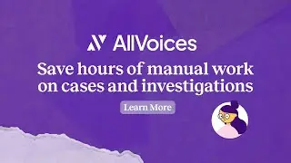 AllVoices, the Only AI-Native Employee Relations Tool