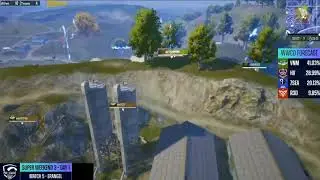PMPL season 3 SW3D1 M5 Erangle Map Highlights