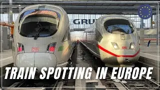 Trains of Europe | ICE, TGV, Frecciarossa, SBB and More [HD]