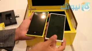 نظرة أولى لهاتف نوكيا لوميا 920 +تجربة الشحن الاسلكي