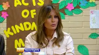 Melania Trump visits border to help reunite migrant families - ENN 2018-06-21