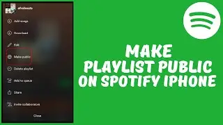 How to Make Spotify Playlist Public On iphone