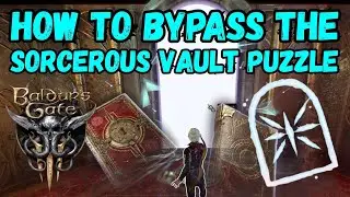 Skip the Sorcerous Vault Puzzle with This ONE Spell in Baldur's Gate 3! 🔓 Patch 8 Gameplay